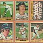 1976 1977 1978 Topps Detroit Tigers Team Lot 13 diff Jack Morris RC Bill Freehan Ben Oglivie