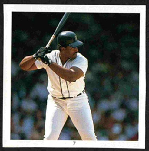 Detroit Tigers Cecil Fielder 1991 Little Simon Home Run Kings Sticker #7