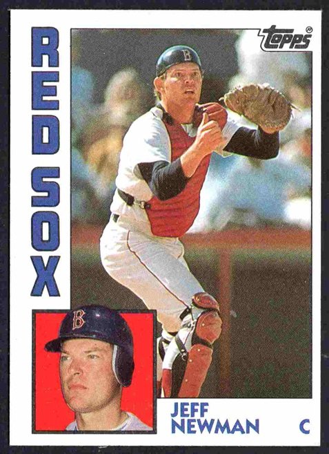 Boston Red Sox Jeff Newman 1984 Topps #296 nr mt