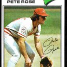 Cincinnati Reds Pete Rose 1977 Topps Baseball Card #450 em/nm