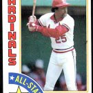 St Louis Cardinals George Hendrick 1984 Topps #386 nr mt