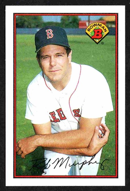 Boston Red Sox Rob Murphy 1989 Bowman #22 nr mt