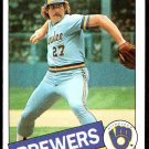 Milwaukee Brewers Pete Ladd 1985 Topps Baseball Card #471 nr mt