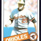 Baltimore Orioles Rich Dauer 1985 Topps Baseball Card #494 nr mt