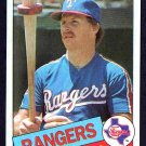 Texas Rangers Donnie Scott RC Rookie Card 1985 Topps Baseball Card #496 nr mt