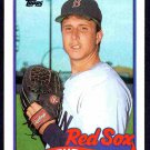 Boston Red Sox Steve Curry RC Rookie Card 1989 Topps Baseball Card #471 nr mt Boston Red Sox Steve Curry RC Rookie Card 1989 Topps Baseball Card #471 nr mt