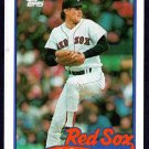 Boston Red Sox Wes Gardner 1989 Topps Baseball Card #526 nr mt Boston Red Sox Wes Gardner 1989 Topps Baseball Card #526 nr mt