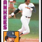 New York Yankees Oscar Gamble 1984 Topps Baseball Card #512 nr mt
