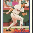 Boston Red Sox Spike Owen 1989 Topps Baseball Card #123 nr mt Boston Red Sox Spike Owen 1989 Topps Baseball Card #123 nr mt