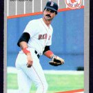 Boston Red Sox Dwight Evans 1989 Fleer Baseball Card #87 nr mt Boston Red Sox Dwight Evans 1989 Fleer Baseball Card #87 nr mt