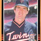 Minnesota Twins Randy Bush 1985 Donruss Baseball Card #633 nr mt