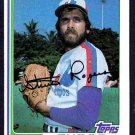 Montreal Expos Steve Rogers 1982 Topps Baseball Card #605 nr mt