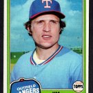 1981 Topps Baseball Card # 264 Texas Rangers Jim Norris nr mt-