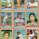 1976 Topps Texas Rangers Team Lot 22 diff Jim Sundberg Tom Grieve Jeff Burroughs