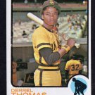 Chicago Cubs Randy Martz RC Rookie Card 1981 Fleer Baseball Card #300 nr mt