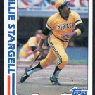 Pittsburgh Pirates Willie Stargell In Action 1982 Topps Baseball Card # 716 nr mt HOF !
