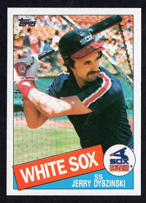 Chicago White Sox Jerry Dybzinski 1985 Topps #52 nr mt