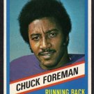 Minnesota Vikings Chuck Foreman 1976 Wonder Bread #2 ex/em