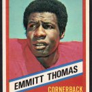 Kansas City Chiefs Emmitt Thomas (HOF) 1976 Wonder Breas #22 ex/em