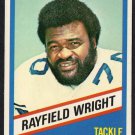 Dallas Cowboys Rayfield Wright (HOF) 1976 Wonder Bread #8 ex/em