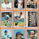 1978 Topps Texas Rangers Team Lot 26 diff Gaylord Perry Bert Blyleven Toby Harrah
