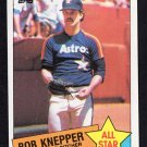 Houston Astros Bob Knepper 1985 Topps #721 nr mt