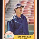 New York Mets Tom Hausman 1981 Fleer #333 nr mt