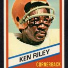 Cincinnati Bengals Ken Riley 1976 Wonder Bread #23 ex/em