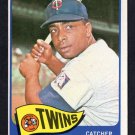 Minnesota Twins Earl Battey 1965 Topps #490 ex/nm