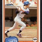 New York Mets Ron Hodges 1981 Topps Baseball Card 537 nr mt