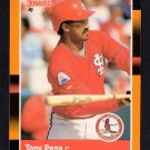 St Louis Cardinals Tony Pena 1988 Donruss Baseball's Best #156 nr mt