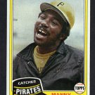 1981 Topps Baseball Card # 226 Pittsburgh Pirates Manny Sanguillen nr mt