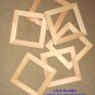 UNFINISHED PICTURE FRAMES 1" MOULDING-YOU PICK SIZES 3X3,4x4,4x5,5x5,5X6,5x7,6x6 anything between