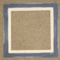 8X8 Faux Double picture frame  soldier blue & white