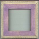 5X5 Montana style picture frame lavender & white