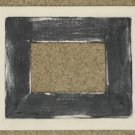 ACEO HAND MADE WOOD PICTURE FRAME 2½X3½ BLACK/WHITE