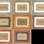 ACEO HAND MADE WOOD PICTURE FRAMES 2½X3½ Various colors