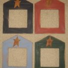 Special primitive frame with peak top - NEW