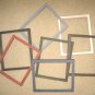 6 PRIMITIVE 8x10 PICTURE FRAMES NEW YOU PICK COLORS