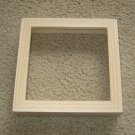 Shadow box frame unfinished 6X6 Made in the USA