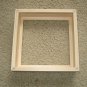 Shadow box frame unfinished 6X6 Made in the USA