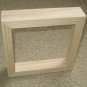 Shadow box frame unfinished 6X6 Made in the USA