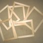 Picture frames 6 unfinished 8x10's in a 1" wide moulding