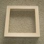Shadow box frame unfinished 8x8 Made in the USA