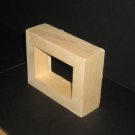 Chunky open face frames 12 unfinished 2.5x3.5 (ACEO & wallet size)