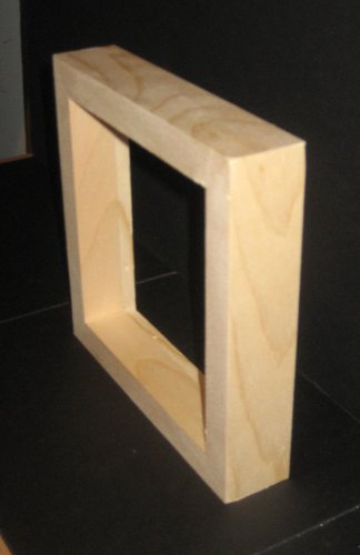 Chunky open face frames 3 unfinished 6x6's