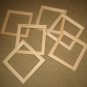 Tile float frames 12x12 unfinished for tiles or panels - sets of six(6)