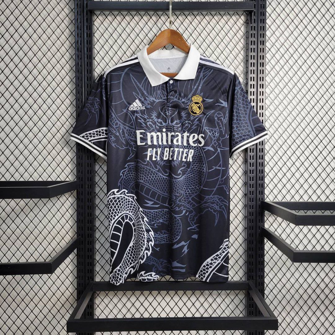 ArtisticMuseArt Dragon Real Madrid Special Edition 2023 New Brand Real Madrid/ Soccer Football Classic Jersey Retro Rare