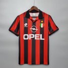AC Milan 1996/97 jersey Home Retor Soccer Shirt Men