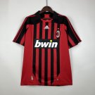 AC Milan 2007/08 jersey Home Retor Soccer Shirt Men